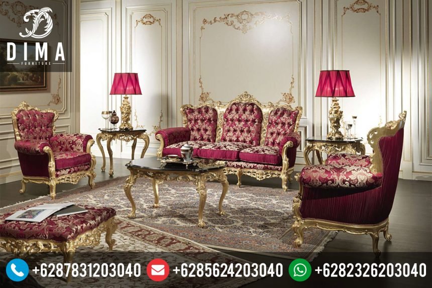 Furniture Jepara Sofa Ruang Tamu Klasik Mewah Terbaru Duco ST-0023