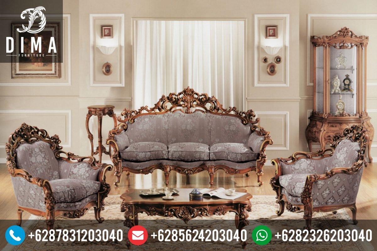 Mebel Jepara Murah Set Kursi Sofa Tamu Klasik Mewah Terbaru ST-0037