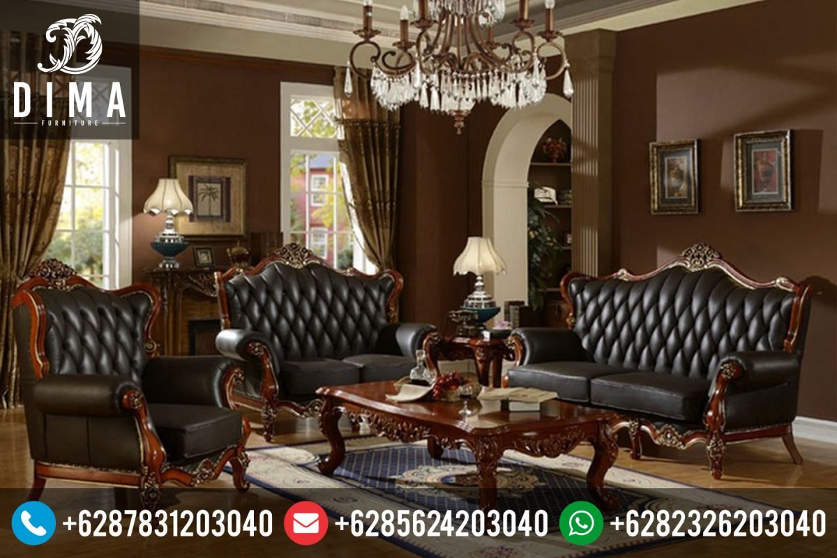 Mebel Jepara Set Sofa Kursi Tamu Klasik Mewah Terbaru Murah ST-0044