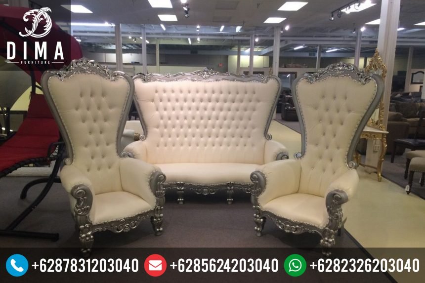 Set Kursi Sofa Tamu Mewah Duco Terbaru Princess STJ-0011