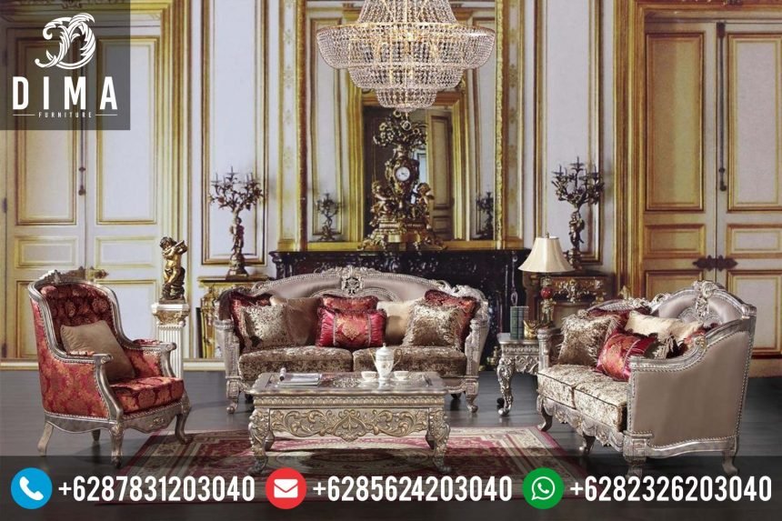 Sofa Tamu Murah Terbaru Set Kursi Tamu Ukir Duco ST-0080