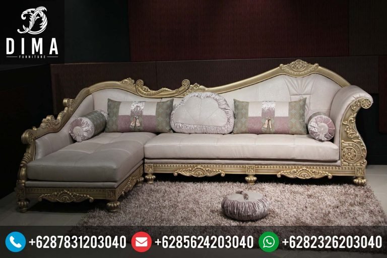 Kursi Sofa Sudut L Klasik Minimalis Mewah Terbaru Harga ...