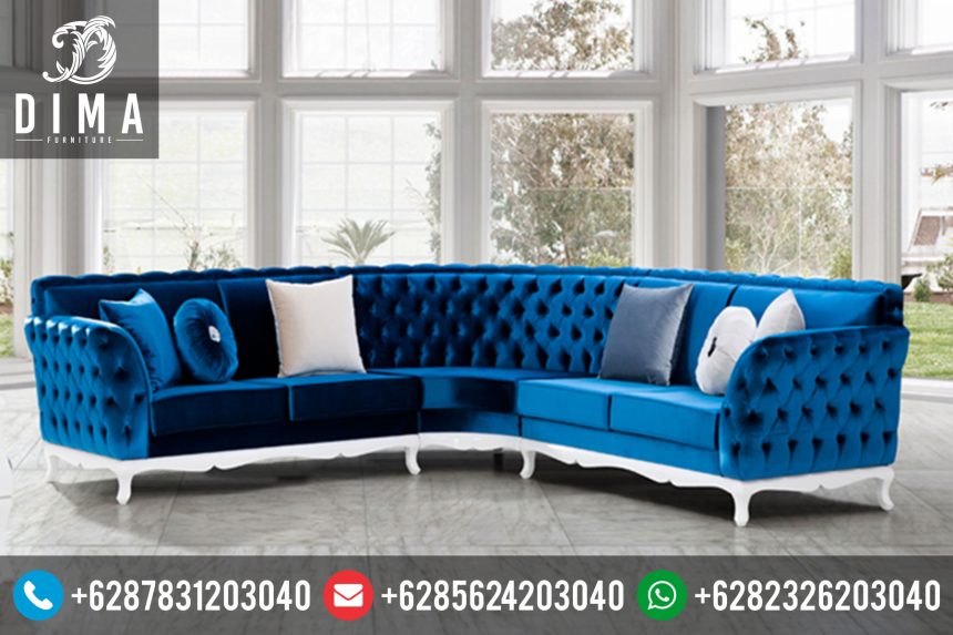 Mebel Jepara Terbaru Kursi Sofa Sudut L Minimalis Modern Terbaru ST-0136