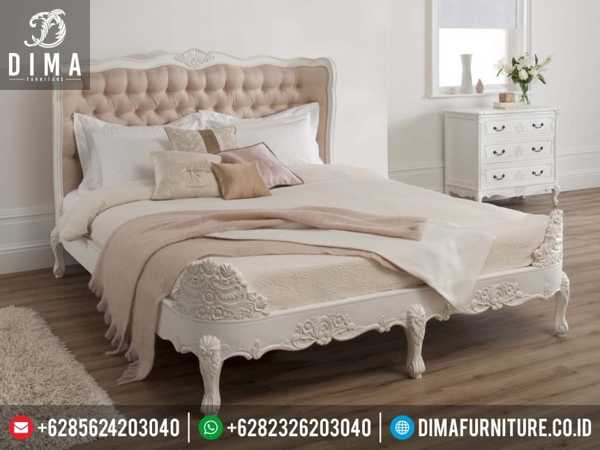 Tempat Tidur Minimalis Rococo, Dipan Rococo Minimalis, Kamar Set Minimalis Rococo ST-0202