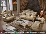 Furniture Jepara Set Sofa Tamu Mewah Minimalis Gold ST-0305