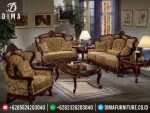 Mebel Ukir Terbaru Jepara Set Sofa Tamu Mewah Klasik ST-0304