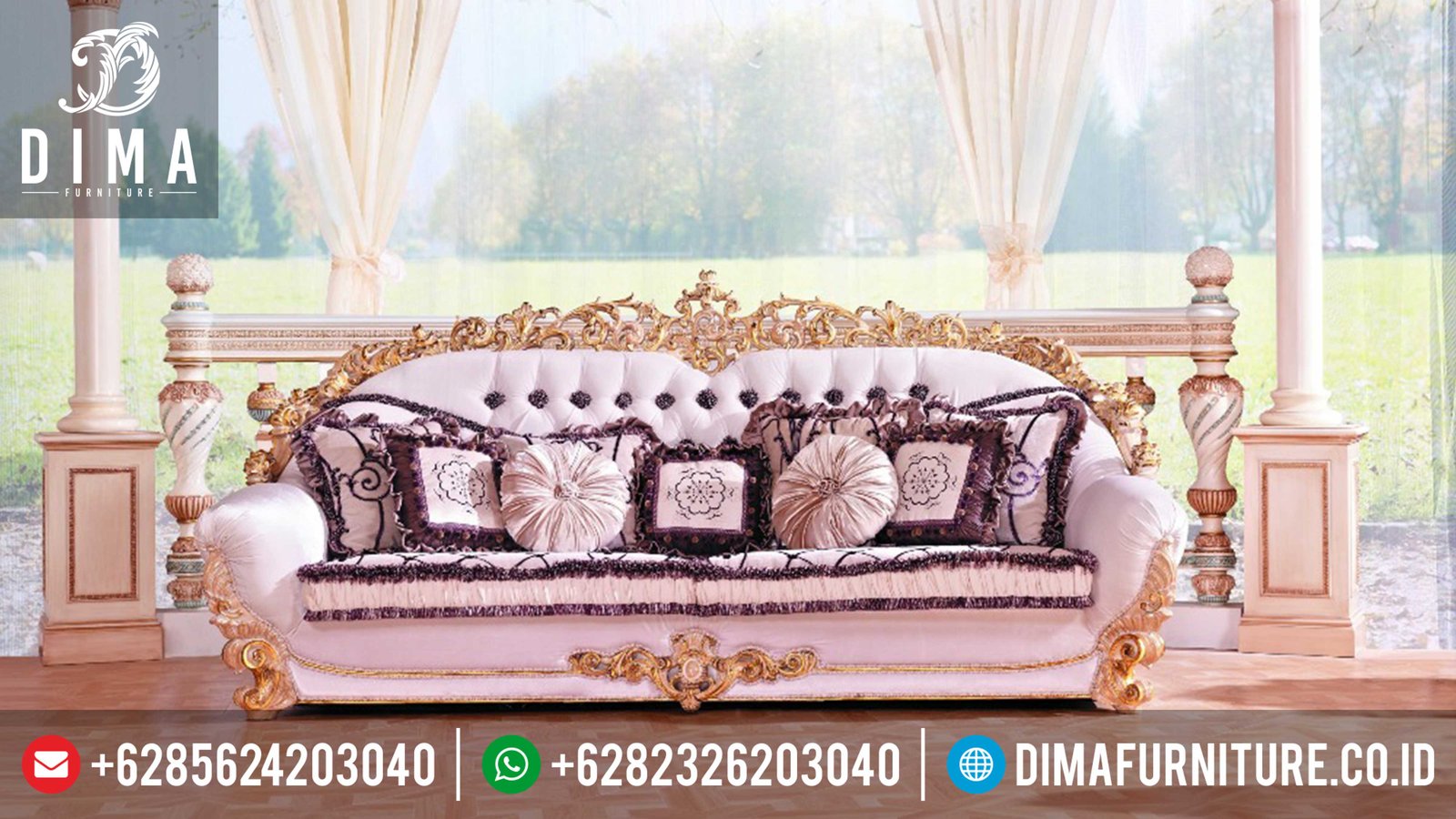  Kursi Sofa Tamu Jepara Terbaru Louis Pelace Sofa Tamu Jepara 