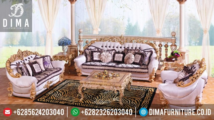 Kursi Sofa Tamu Jepara Terbaru Louis Pelace ST-0345