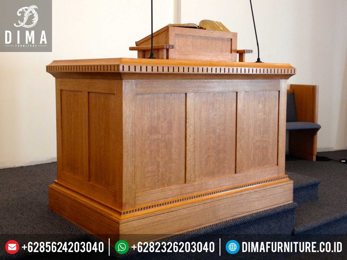 Mimbar Gereja Minimalis Terbaru, Mimbar Podium Ceramah, Mimbar Minimalis Jepara ST-0335 | Sofa Tamu Jepara - Dima Furniture Mimbar Gereja Minimalis Terbaru, Mimbar Podium Ceramah, Mimbar Minimalis Jepara ST-0335