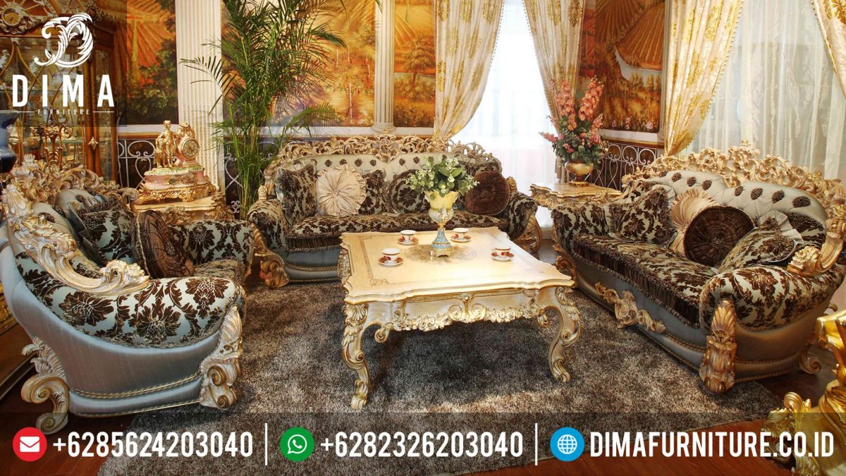 Set Sofa Tamu Mewah Brunello Terbaru Jepara ST-0344