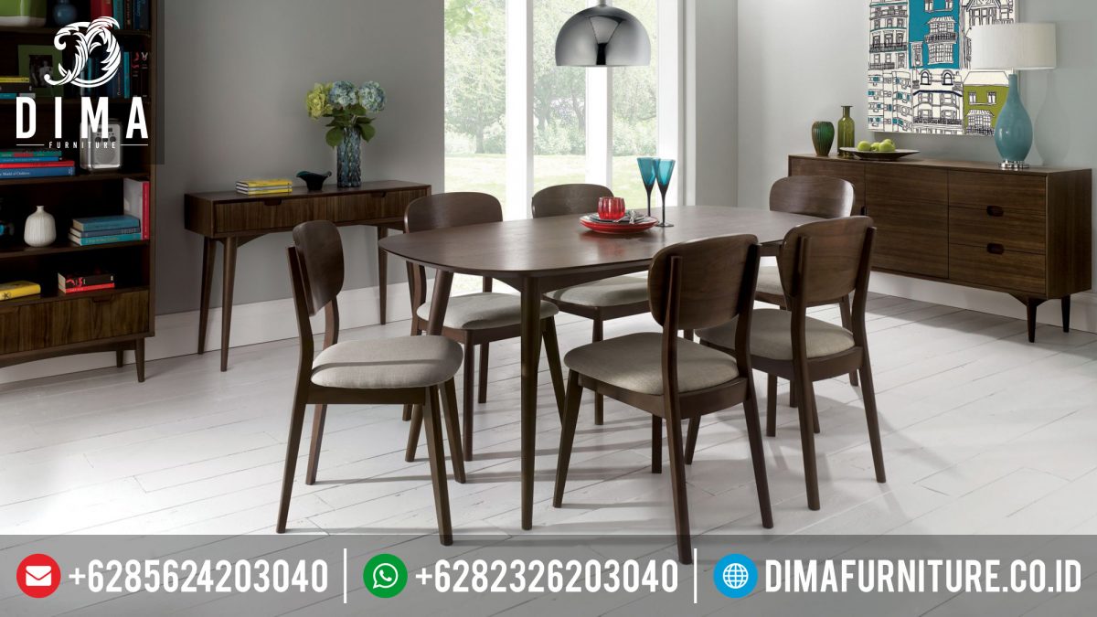 Meja Makan Minimalis Jepang, Set Meja Makan Minimalis, Meja Makan Jepara Terbaru ST-0383