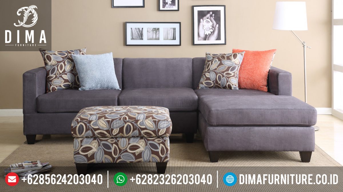 Sofa Sudut L Minimalis Modern, Sofa Tamu Minimalis Terbaru, Kursi Sudut Minimalis ST-0381