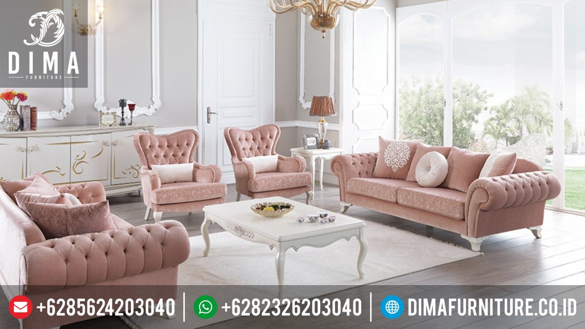 Kursi Sofa Tamu Mewah Terbaru Jepara ST-0386