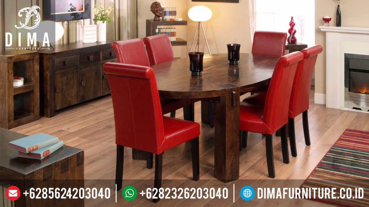 Set Meja Makan Minimalis, Meja Makan Jepara Terbaru, Meja Makan Jati Minimalis ST-0385