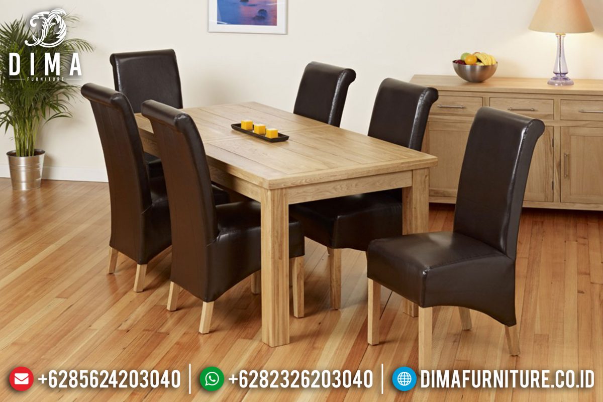 Set Meja Makan Jati Jepara Model Minimalis Terbaru ST-0415 Set Meja Makan Jati Jepara Model Minimalis Terbaru ST-0415