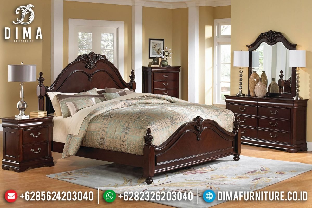 Set Kamar Tidur Minimalis Jati Jepara Mewah Terbaru Luxury ST-0422 Set Kamar Tidur Minimalis Jati Jepara Mewah Terbaru Luxury ST-0422