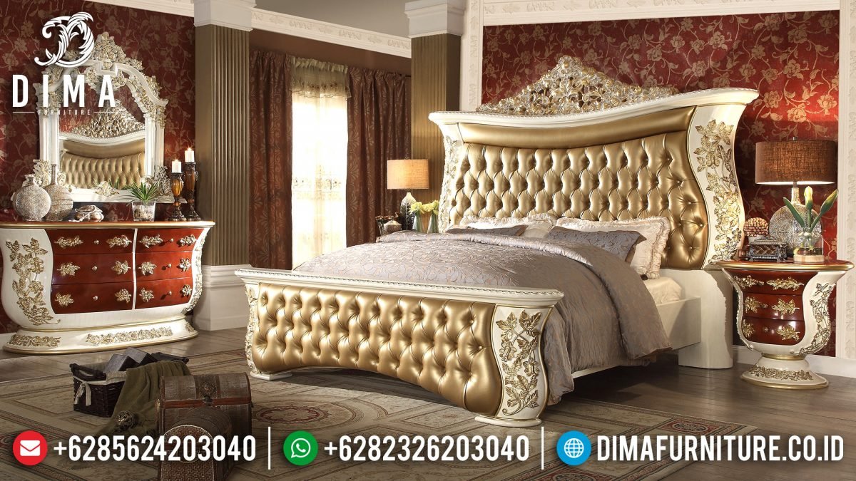 Set Kamar Tidur Jepara Ukiran Mewah Klasik Terbaru Californian ST-0528 Set Kamar Tidur Jepara Ukiran Mewah Klasik Terbaru Californian ST-0528