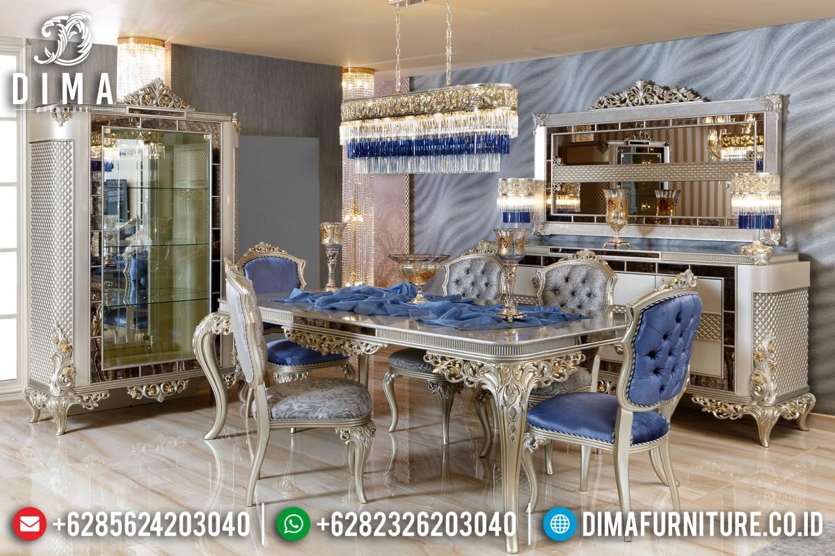 Mebel Jepara Terbaru Set Meja Makan Mewah Carmino Duco Siver Emas ST-0564 Mebel Jepara Terbaru Set Meja Makan Mewah Carmino Duco Siver Emas ST-0564, Meja Makan Mewah, Meja Makan Terbaru, Set Meja Makan Mewah, Meja Makan Jati, Meja Makan Minimalis, Meja Makan Terbaru 2018, Meja Makan Minimalis Jepara, Meja Makan Minimalis Jati, Set Meja Makan Jepara.