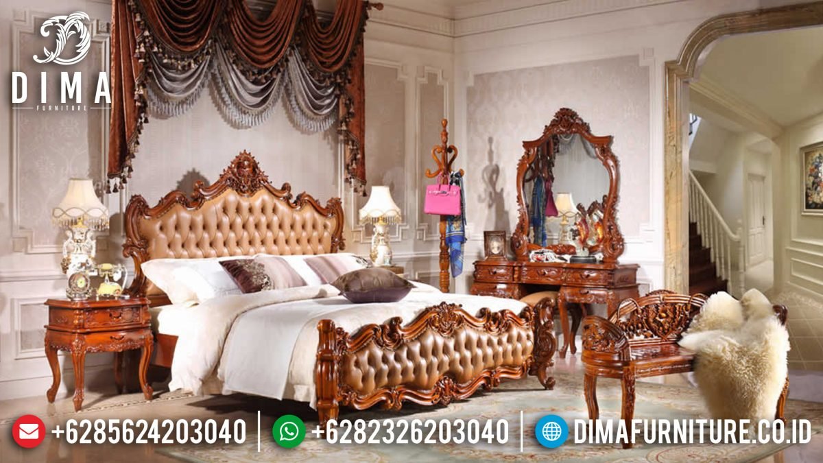 Tempat Tidur Mewah Jati Jepara Kamar Set Klasik Mewah Rahwana Raja ST-0570 Tempat Tidur Mewah Jati Jepara Kamar Set Klasik Mewah Rahwana Raja ST-0570