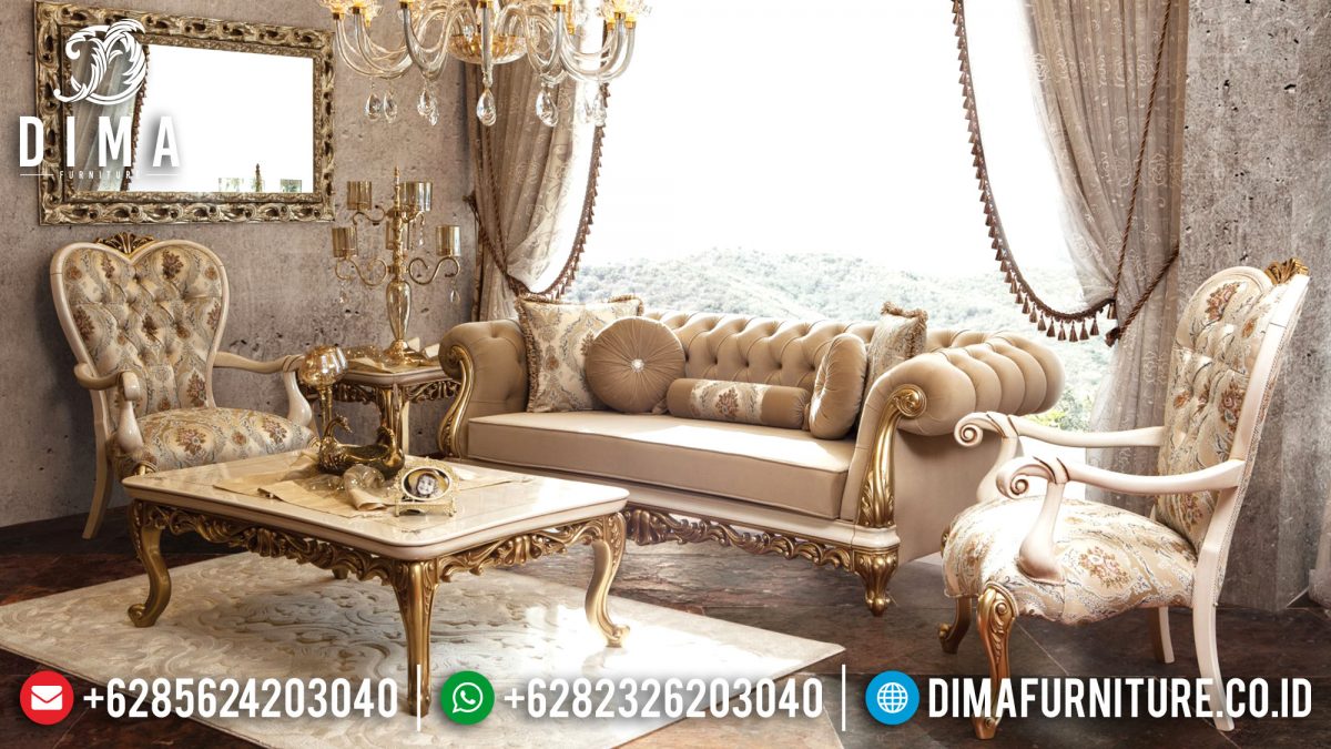 Jual 1 Set Sofa Tamu Mewah Jepara Model Klasik Terbaru ST-0579 | Sofa Tamu Jepara - Dima Furniture Jual 1 Set Sofa Tamu Mewah Jepara Model Klasik Terbaru ST-0579