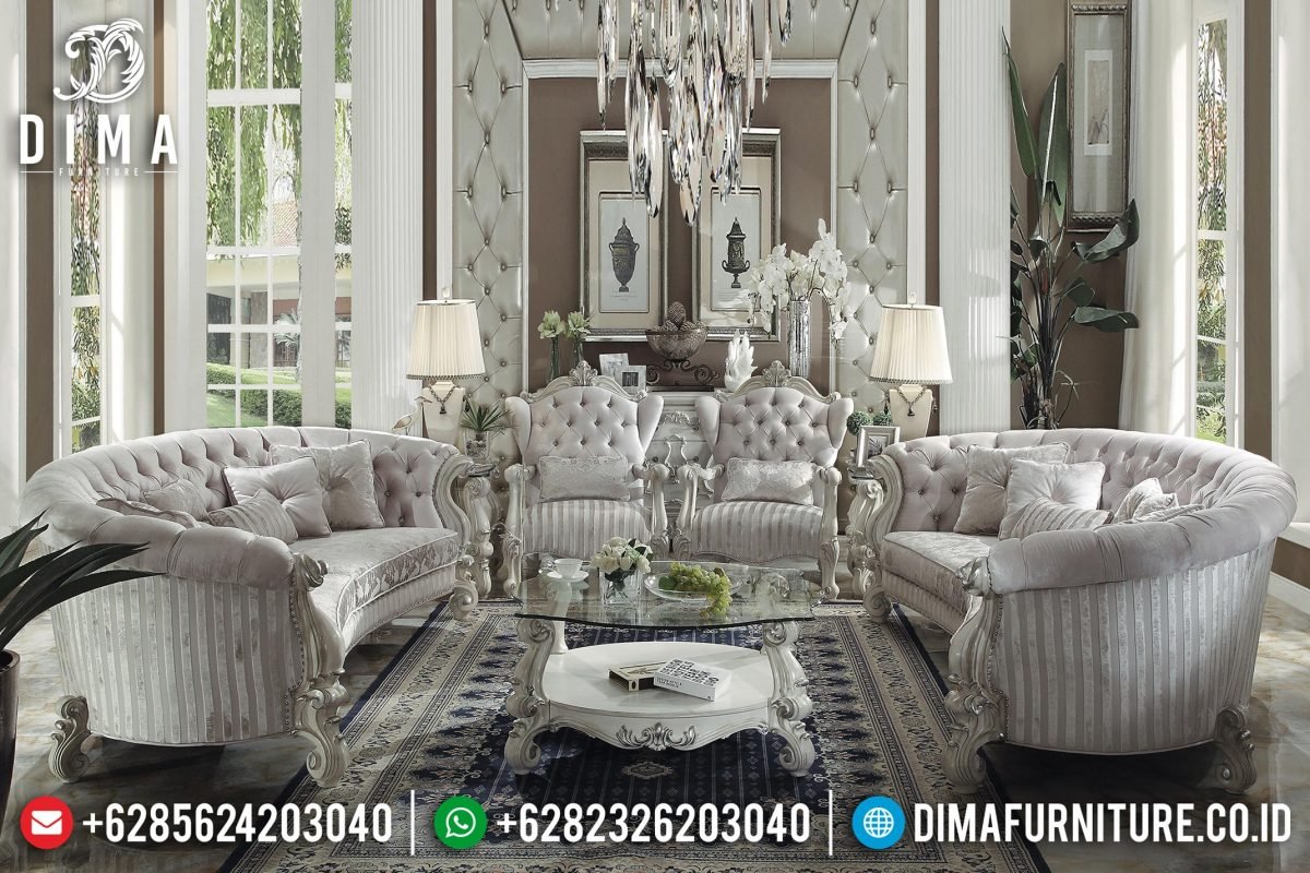 Jual Mebel Terbaru Sofa Tamu Jepara Mewah Classic Duco Ivory ST-0612 Jual Mebel Terbaru Sofa Tamu Jepara Mewah Classic Duco Ivory ST-0612