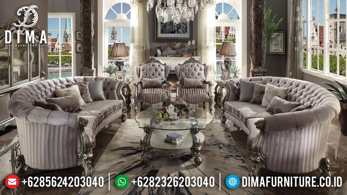 Jual Sofa Ruang Tamu, Sofa Tamu Mewah, Kursi Sofa Tamu Jepara 2019 ST-0619