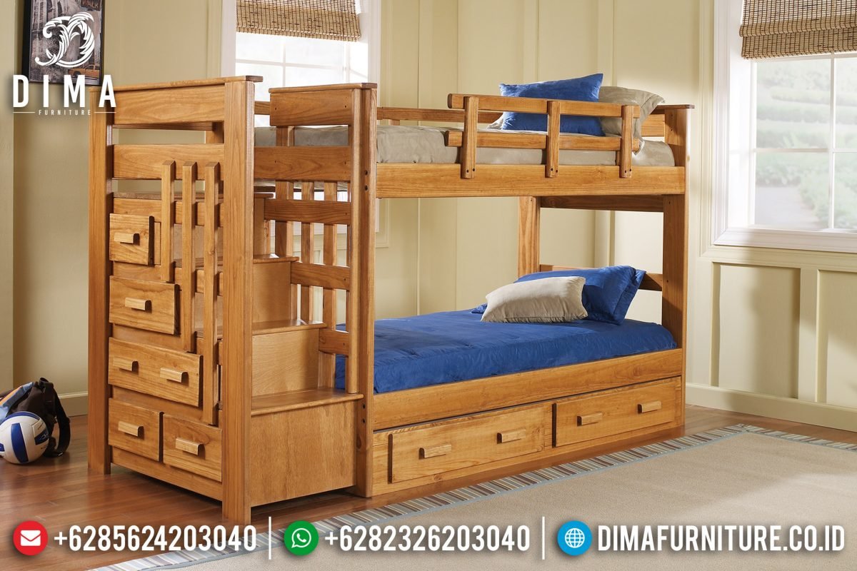 Jual Set Tempat Tidur Tingkat Anak Minimalis Jati Jepara 2019 ST-0662 Jual Set Tempat Tidur Tingkat Anak Minimalis Jati Jepara 2019 ST-0662