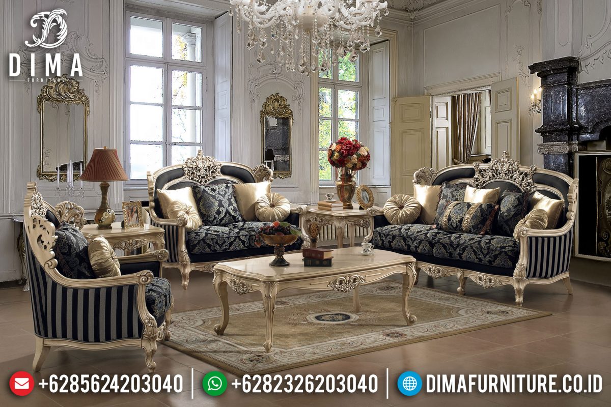 Jual Sofa Tamu Jepara Mewah Kirim Jakarta, Bandung, Kalimantan, Makasar, Padang ST-0673