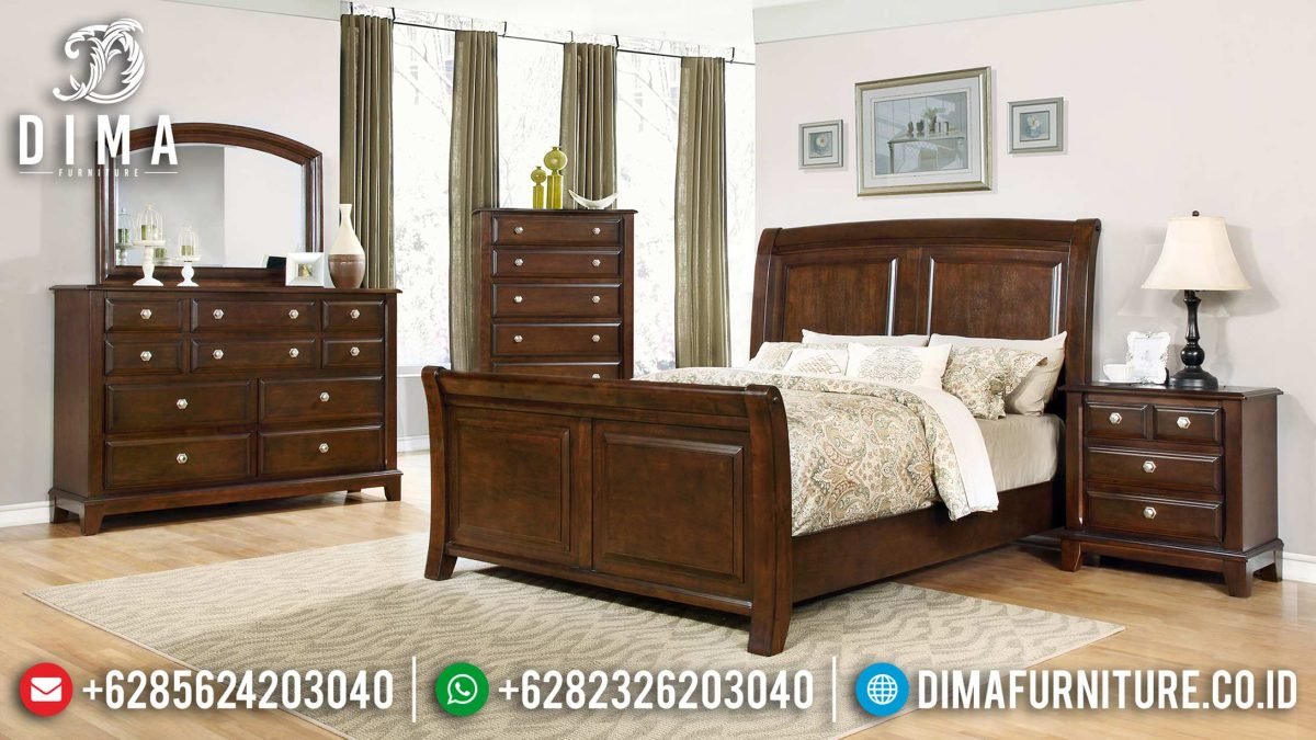 Set Kamar Tidur Minimalis Jati Mewah Terbaru ST-0746 Set Kamar Tidur Minimalis Jati Mewah Terbaru ST-0746
