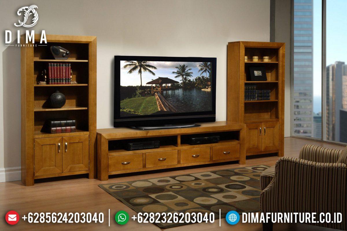 Set Bufet Tv Modern Kayu Jati Mewah Terbaru ST-0772 | Sofa Tamu Jepara - Dima Furniture Set Bufet Tv Modern Kayu Jati Mewah Terbaru ST-0772