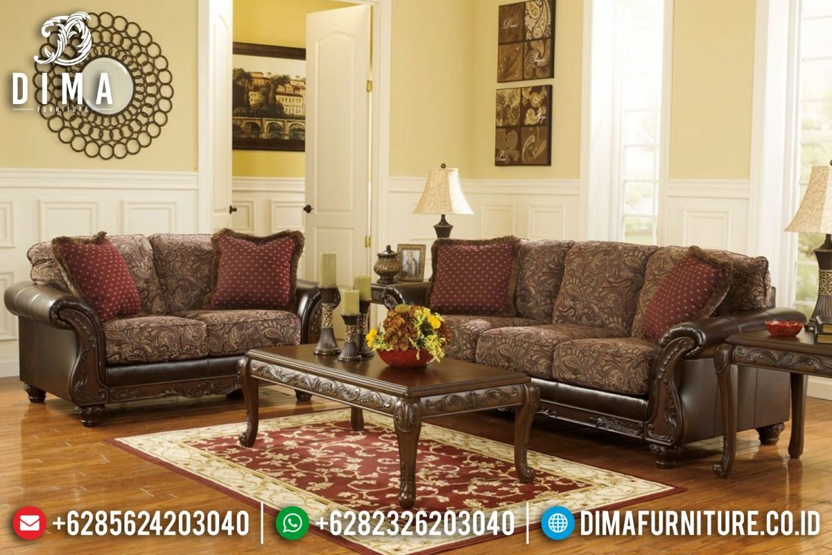 Set Kursi Sofa Tamu Jati Mewah Klasik Terbaru ST-0781 — Set Kursi Sofa Tamu Jati Mewah Klasik Terbaru ST-0781