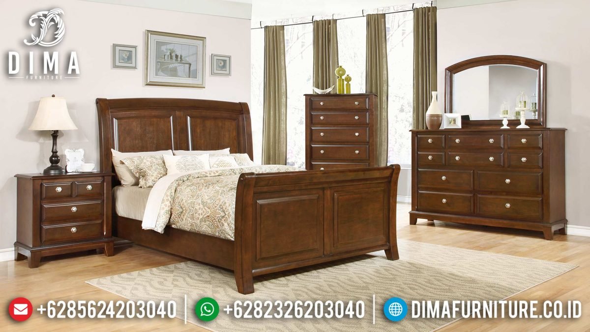 Set Tempat Tidur Minimalis Modern Kayu Jati Terbaru ST-0822 Set Tempat Tidur Minimalis Modern Kayu Jati Terbaru ST-0822