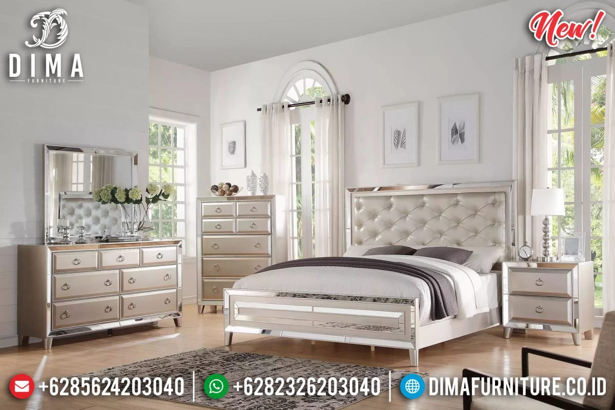 Tempat Tidur Minimalis Cermin Glamorous ST-0861 Tempat Tidur Minimalis Cermin Glamorous ST-0861
