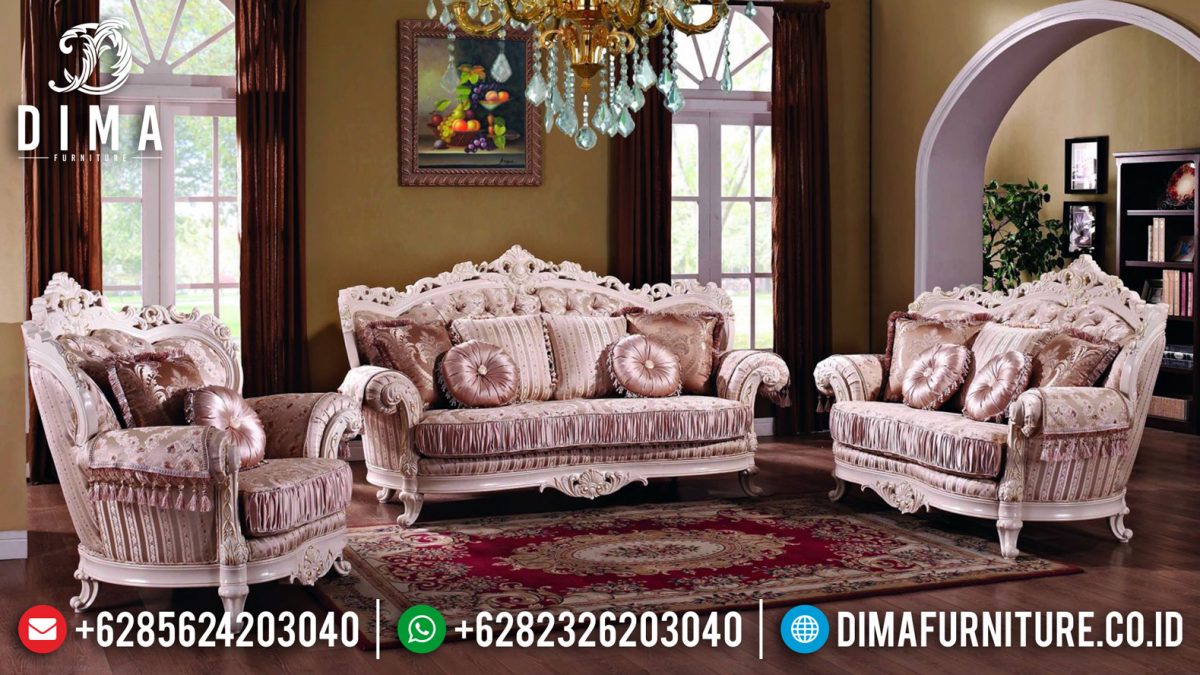 Jual Sofa Tamu Jepara Mewah Ukiran Classic New Design 2020 ST-0891 | Sofa Tamu Jepara - Dima Furniture Jual Sofa Tamu Jepara Mewah Ukiran Classic New Design 2020 ST-0891