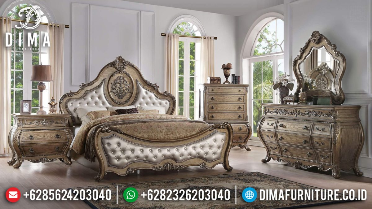 Set Kamar Tempat Tidur Mewah Luxury Classic Ariel ST-2023 | Sofa Tamu Jepara - Dima Furniture Set Kamar Tempat Tidur Mewah Luxury Classic Ariel ST-2023