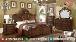 Set Kamar Tidur Mewah Jati California Brown ST-0910