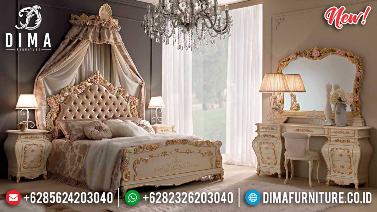 Set Tempat Tidur Klasik Mewah Duco Madonna ST-0918