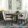 Best Meja Makan Minimalis Modern Natural Color Kayu Jati Perhutani ST-0928 | Sofa Tamu Jepara - Dima Furniture Best Meja Makan Minimalis Modern Natural Color Kayu Jati Perhutani ST-0928