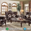 Classic Style Sofa Tamu Mewah Jati Natural Luxury Carving Furniture Jepara ST-0983