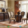 Fabio Meja Makan Jati Bundar Minimalis Luxury Carving Natural Salak Brown ST-0934 | Sofa Tamu Jepara - Dima Furniture Fabio Meja Makan Jati Bundar Minimalis Luxury Carving Natural Salak Brown ST-0934