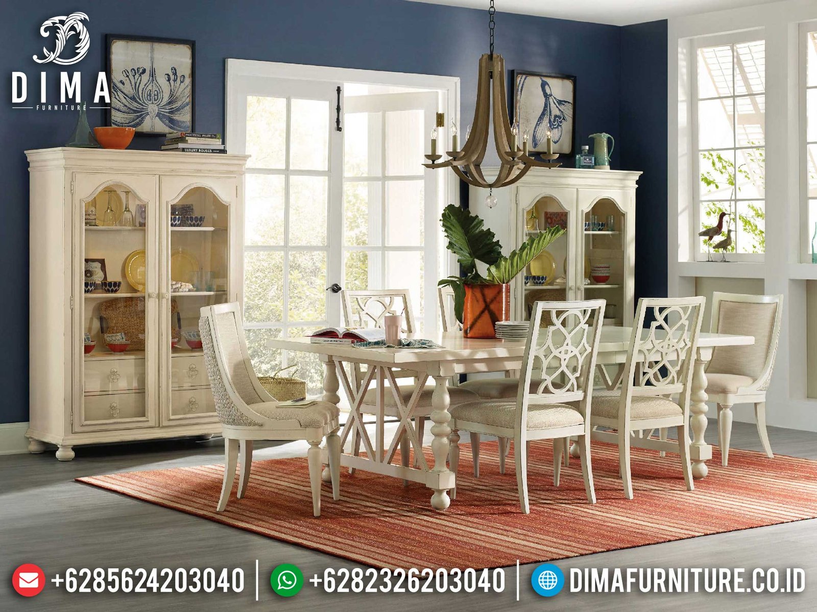 Forza Meja Makan Minimalis Jepara Luxury Classic Best Sale New Year Coming ST-0955 Forza Meja Makan Minimalis Jepara Luxury Classic Best Sale New Year Coming ST-0955