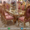 New Meja Makan Mewah Jepara Luxury Carving Italian Empire Style Golden Light ST-0962 | Sofa Tamu Jepara - Dima Furniture New Meja Makan Mewah Jepara Luxury Carving Italian Empire Style Golden Light ST-0962