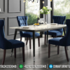 New Set Meja Makan Minimalis Modern Furniture Jepara Luxury ST-0958