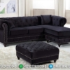 Desain Sofa Tamu Minimalis L New Chesterfield Black Edition Luxury ST-0992