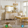 Model Meja Makan Mewah Luxury Classic Carving Turkish Style Furniture Jepara Terbaru ST-1038