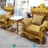 Sofa Tamu Mewah Single Seater Luxury Carving New Golden Young Color ST-0997 | Sofa Tamu Jepara - Dima Furniture Sofa Tamu Mewah Single Seater Luxury Carving New Golden Young Color ST-0997