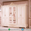Davina Lemari Pakaian Mewah Luxury Carving Jepara Terbaru Best Item ST-1104 | Sofa Tamu Jepara - Dima Furniture Davina Lemari Pakaian Mewah Luxury Carving Jepara Terbaru Best Item ST-1104