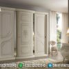 Harga Lemari Pakaian Kayu Mewah Jepara Luxury Classic New Item Dima Furniture ST-1084