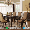 Meja Makan Mewah Klasik Jepara Luxury Carving Natural Jati Brown Color ST-1109 | Sofa Tamu Jepara - Dima Furniture Meja Makan Mewah Klasik Jepara Luxury Carving Natural Jati Brown Color ST-1109