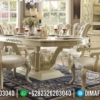 Meja Makan Mewah Terbaru Luxury Carving Classic Free Ongkir Jawa Bali ST-1124